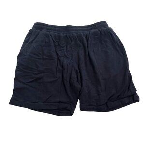 Strawberry LA Sweat Shorts in Black